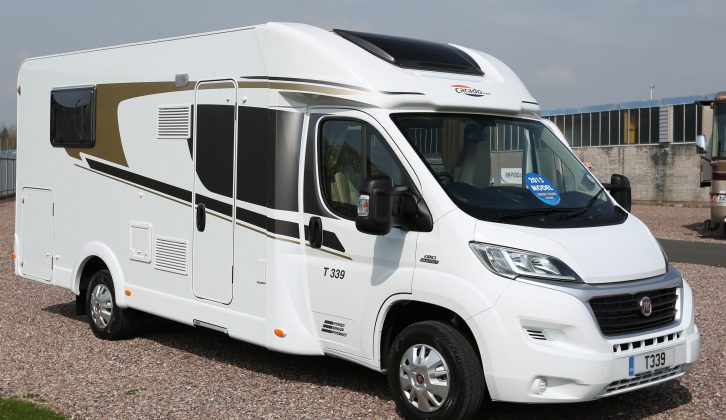 Practical Motorhome reviews the Carado T339 motorhome from Hymer, a new island-bed three-berth in the July issue