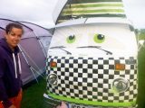 Volkswagen Type 2-based campervan Bella is a 41-year-old Devon Moonraker and is often the hub of camping holidays with friends