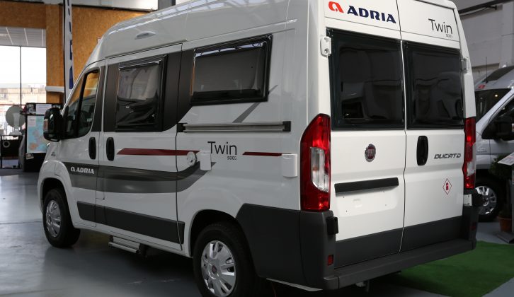 Based on the 2.3-litre turbodiesel, 130bhp Fiat Ducato, the Adria Twin 500 S has an MTPLM of 3300kg and payload of 545kg