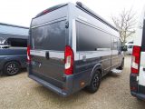 This two-berth high-top van conversion from Hymer is 2.08m (6'8") wide, 6.36m (20'8") long and 2.55m (8'4") high