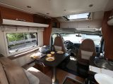 This fixed-twin single-beds 2010 Adria Matrix M 680 SL was 7.37m long and based on the Fiat Ducato