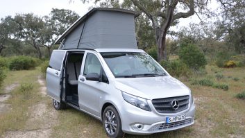 This Mercedes-Benz V-Class based 'van is a head-turning camper – read more in our preview