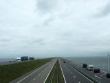 Easy on the gears, roads are flat and straight in Holland – here, the impressive Afsluitdijk has turned the Ijsselmeer into a vast lake, separating it from the Waddenzee