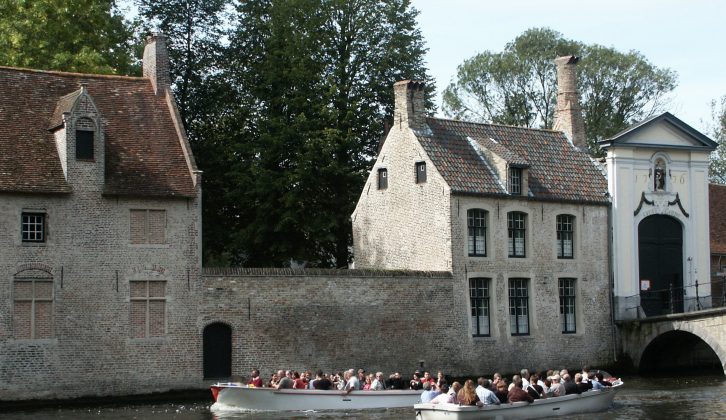 One of the best ways to see Brussels is from the canal on a guided boat trip