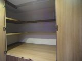 The 610's rear wardrobe is absolutely colossal, with more than enough stowage space for a couple or even a family for a long holiday