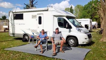 Tony and Anne gave up their desk jobs, bought a motorhome, named it 'Maison du Vin' – and set off to have the time of their lives!