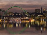 Visit the bright lights of Newcastle's regenerated Quayside during your motorhome city break