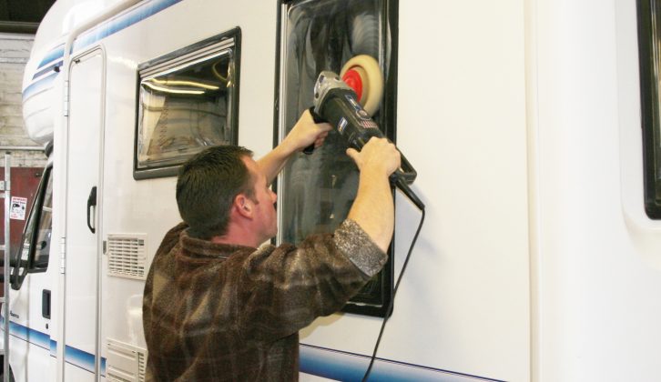 How to repair damaged motorhome windows, with our expert John Wickersham
