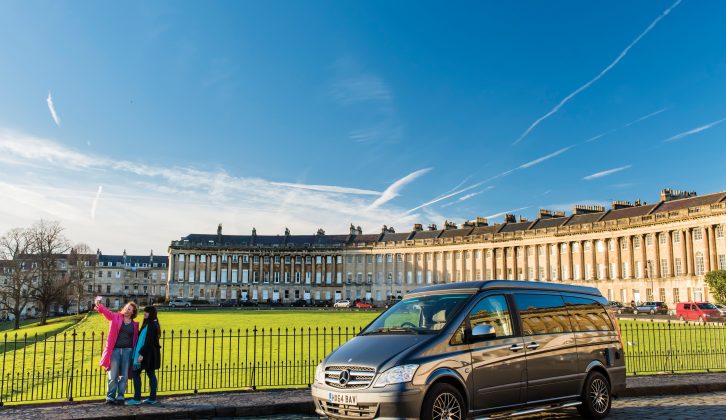 Visit Bath's Royal Crescent during your city break tour of Britain