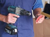 If you use a drill for polishing, select a slow speed