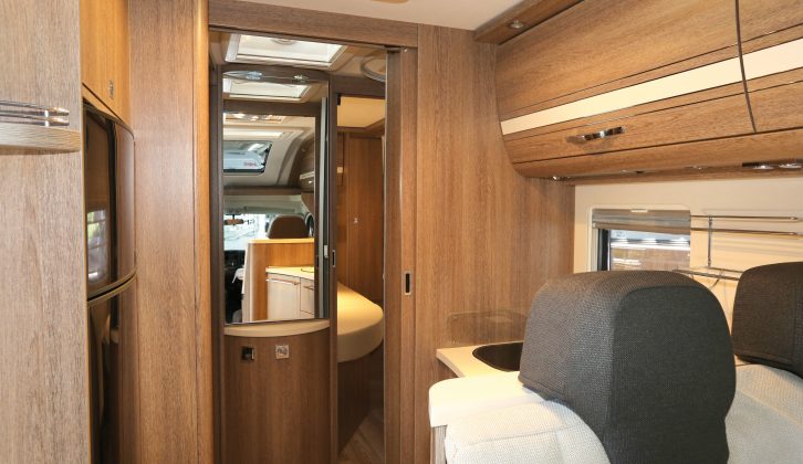 Inside the new Esprit T/I 7150-2 DBT – all models in the range are based on the 130bhp Fiat Ducato