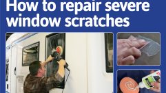 Take John's advice on how to fix the scratches in your motorhome's acrylic side windows