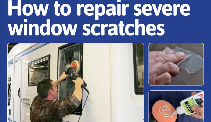 Take John's advice on how to fix the scratches in your motorhome's acrylic side windows