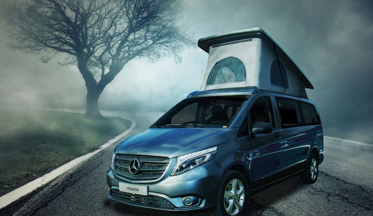 ￼The long-wheelbase Mercedes-Benz Vito is the base for Wellhouse’s new Moselle