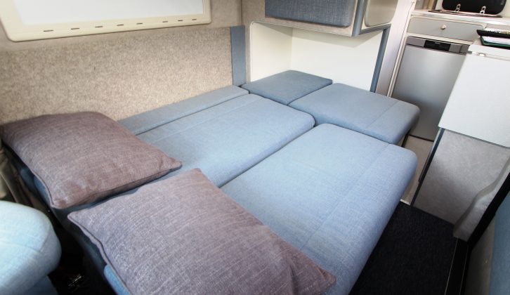 Read Practical Motorhome's Murvi Pimento review to find out how easy the bed is to set up
