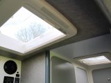 There are no gloomy corners in the Pimento, thanks to opening skylights and all-round glazing – the rear one has a two-way fan
