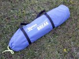 A carry bag will keep the poles, fabric and guy ropes together