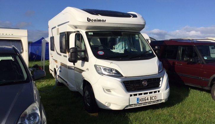 Read how our Benimar Mileo 231 fared at Glastonbury – surely a tough test for man and machine?