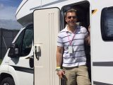 The first time at Glastonbury in a 'van and the Benimar Mileo 231 was great for two