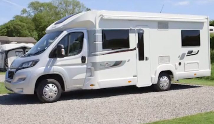 Our Editor Niall Hampton reviews this dealer special, four-berth Marquis Majestic 255 on The Motorhome Channel