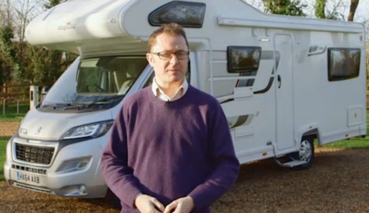 Practical Motorhome's Editor Niall Hampton reviews the Marquis dealer special, the Majestic 180, on TV