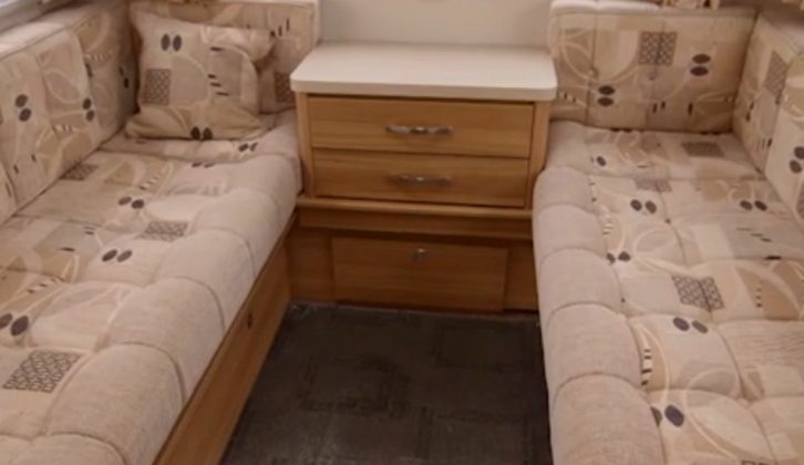 With two lounges and a double bed in the overcab, the Majestic 180 is a versatile motorhome for families