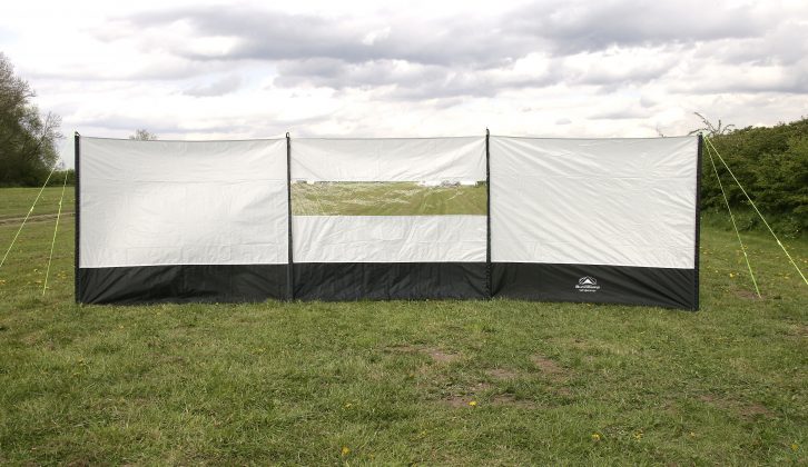Sunncamp’s £30 Windjammer is very smart and conservatively styled