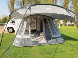 There are three doors you can open to air your Vango Attar 380 Tall inflatable drive-away awning