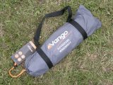 This windbreak from Vango packs down to a handy size – 45cm x 15cm x 10cm