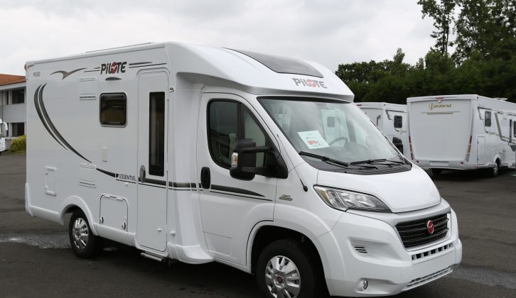 The new-for-2016 Pilote Pacific P600P has a French bed – the final 'P' in the name signifies that French bed
