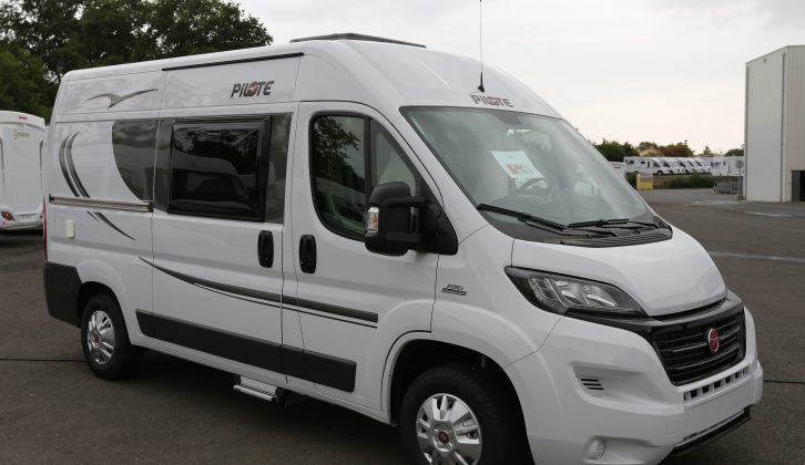 Pilote's van conversions have also been refreshed for 2016 – here is the V540G