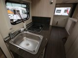 There's a good-sized sink in the kitchen of the new Brevio t 641