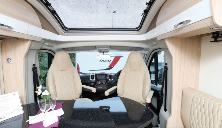 Inside the 2016 Bürstner Nexxo t 740 Sovereign – the Sovereign special edition range is unique to the UK