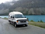 The Gilhams’ hired RV let them get right into the magnificent wilderness of the Canadian Rockies