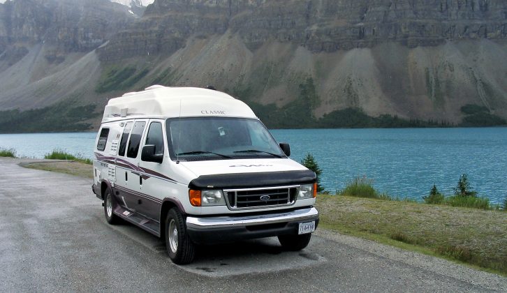 The Gilhams’ hired RV let them get right into the magnificent wilderness of the Canadian Rockies