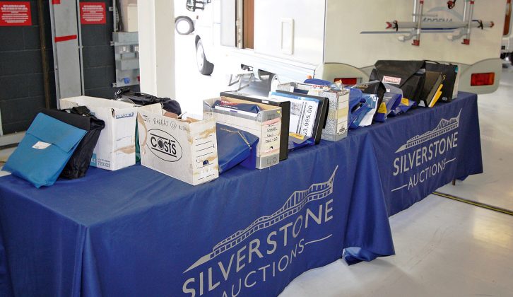 Prior to the motorhome auction sale, all the vehicles’ histories were available 
to view