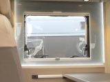 This snazzy, backlit side window is one of many touches that brings light into this 2016 motorhome
