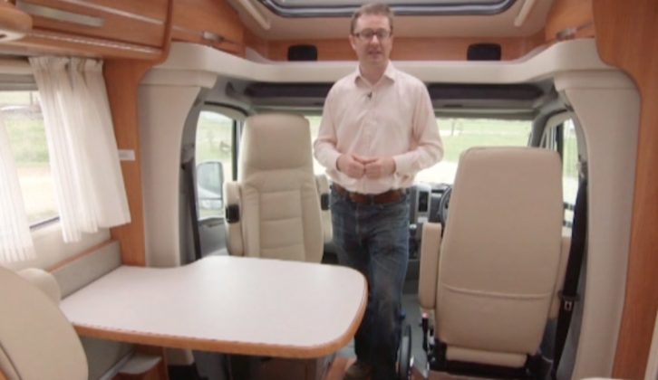 Practical Motorhome's Editor Niall Hampton reviews the Hymer ML-T 580 – watch live online, on Sky 192 and on Freesat 402