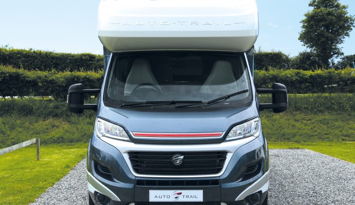 Auto-Trail mixes its characteristic branding with striking graphics and colour scheme to make the Imala a head-turner
