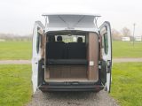 Open the barn doors to load large pieces of kit, in the void between the doors and the rear seat bench