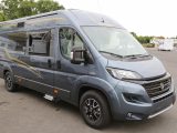 A panel van, the Bavaria V630 has a 6.36m body and good storage under the rear beds, which can be raised and secured