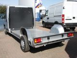Auto-Sleepers (the Mezan) and certain models from Bürstner, Chausson and Hobby are built on these low-level floor panels, which include wheel covers; platform cabs often suit low-line motorhomes