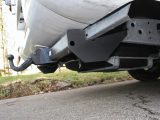 Providing the body fitted by a motorhome builder doesn’t extend rearwards beyond the chassis members, installation of items like an Al-Ko towbar or bike rack are simple bolt-on operations