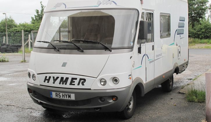 Watching this Hymer going through checks by a rust treatment specialist was enough to confirm that its owners need to keep a constant watch on the condition of the chassis and related items