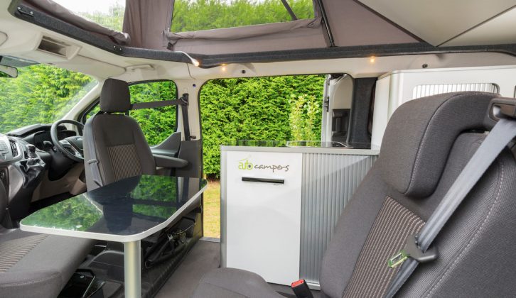 Add or remove units as you need, so it best suits your requirements with the Auto Campers Day Van