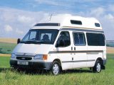 ￼This generation of Auto-Sleeper Duetto was built on the long-wheelbase Transit with its own GRP roof – alloy wheels were standard