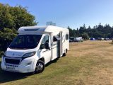 Despite not being a compact 'van our Bailey Approach Advance 665 had plenty of space at Roundhill Campsite in the New Forest