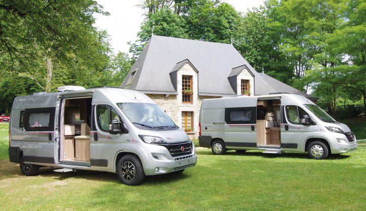 There are three Fiat-based panel van conversions in the Rapido line-up, two of which are updated for 2016