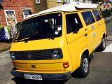 Here she is, a 1980 VW 'T25' Transporter which was called Wilma by her previous owner