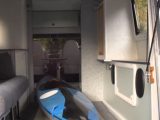 John's self-build motorhome project aims included having room for a canoe!